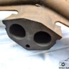 4336178 Exhaust Manifold Collettore Scarico Fiat 131 Mirafiori View Rear
