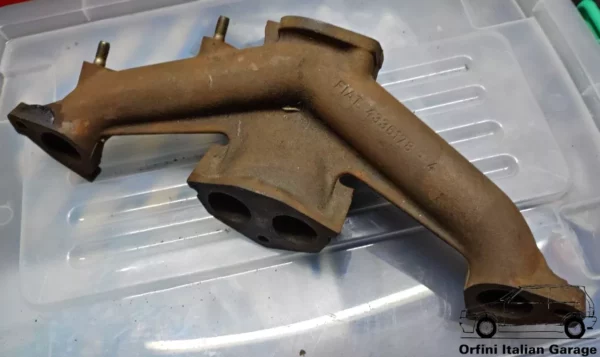 4336178 Exhaust Manifold Collettore Scarico Fiat 131 Mirafiori View Right