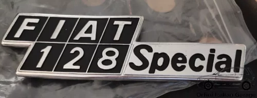 4337305 Rear Badge Scritta Stemma Fiat 128 Special View Rear