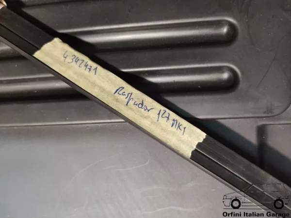 4342471 7504485 - Left Window Seal Gasket Raschiavetro Fiat 127 MK1 Prima Serie View Front