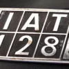 4362435 Rear Badge Scritta Stemma Fiat 128 3P View Rear
