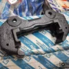 4374463 790117 Front Brake Caliper Pads Support Bracket Fiat 127 128 A112 X1/9 View Front