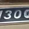 4376683 Side Badge Scritta - Fiat 131 Mirafiori 1300 View Rear