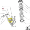 4390950 - Front Suspension Retainer - Fiat Uno Fiorino View Front