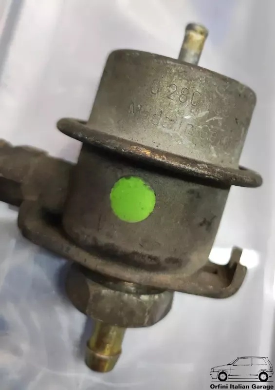 4398119 0280160213 60800087 60512675 Fuel Pressure Regulator Fiat Uno Turbo IE MK1 Croma Alfa Thema View Rear