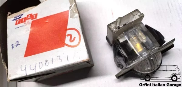 4400131 License Plate Light Fiat Ritmo MK1 View Front