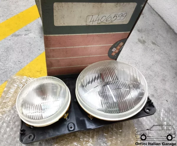 4406599 4408717 4408718 Front Left Carello Headlight Fiat 131 Racing Mirafiori View Right