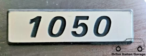 4426224 Badge Scritta - Fiat 127 1050 View Front