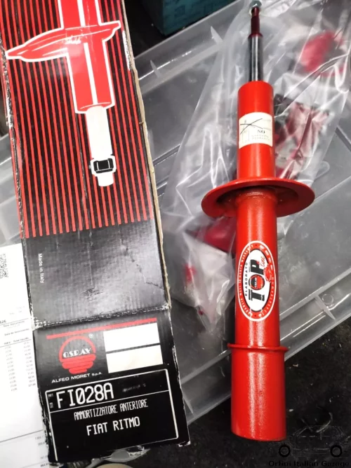 4434924 5951666 Coppia Pair Front Shock Absorber Fiat Ritmo MK1 Prima Serie View Front