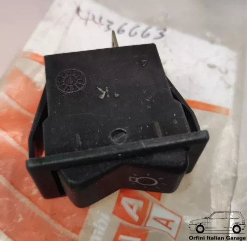 4436663 Headlights Switch Fiat Panda 30 45 Prima Serie View Rear