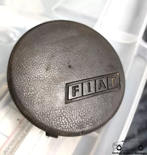 4454746 Steering Wheel Center Horn Button Clacson Fiat Ritmo Strada MK1 128 131 View Rear