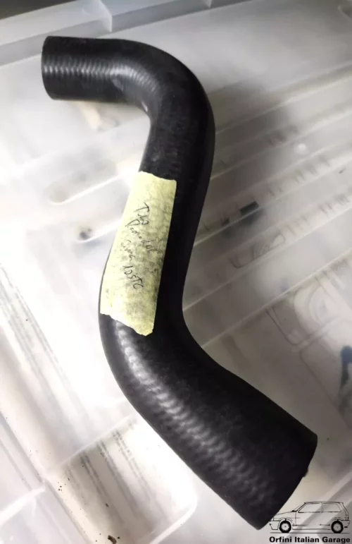 4467408 Upper Top Radiator Hose Pipe Fiat Ritmo 105 125 130 TC Abarth View Front