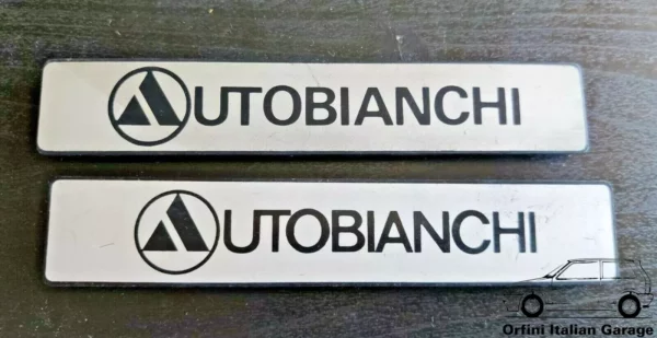 4481886 - Rear Back Badge Scritta - Autobianchi A112 View Front