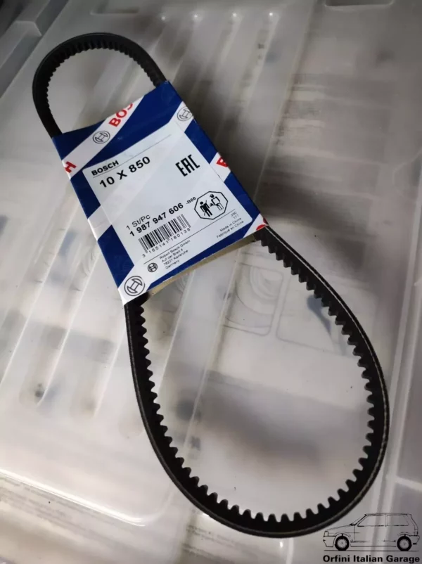 4520320 4158857 4448400 7631670 4466209 7650608 Alternator Belt Fiat Alfa Romeo View Front