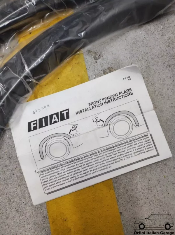46002206 Kit Parafanghini Codolini Side Fender Flares Fiat Punto 188 MK2 View Right