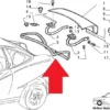 46306717 46303058 Back Door Tailgate Portellone Rubber Fiat Coupe View Rear