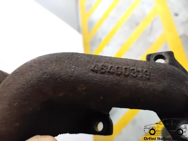 46400318 Fiat Lancia Fire Engine 1.1 1.2 Exhaust Manifold Colletore Scarico View Front