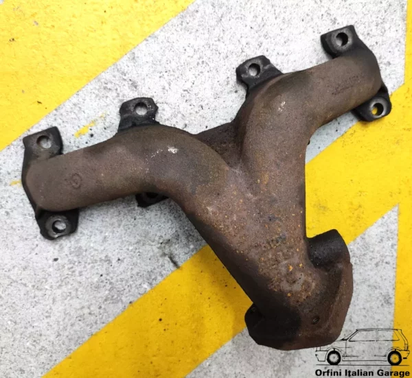 46400318 Fiat Lancia Fire Engine 1.1 1.2 Exhaust Manifold Colletore Scarico View Left