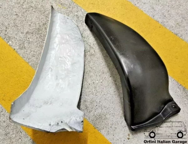 46404747 46404746 Rear Corner Moulding Parafanghini Fiat Cinquecento Sporting View Front