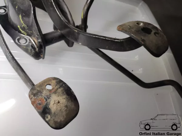 46406748 7632249 7660214 Throttle Clutch Brake Pedal Fiat Cinquecento Sporting View Rear