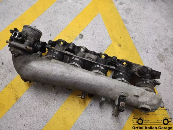 46453472 46453218 - Intake Manifold Throttle Body Fiat Coupe Marea 2.0 20V Turbo View Rear
