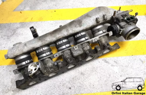 46453472 46453218 - Intake Manifold Throttle Body Fiat Coupe Marea 2.0 20V Turbo View Right Close Up
