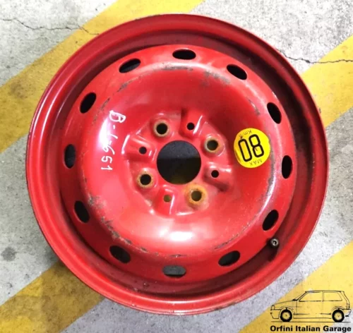 46517095 46799055 Fiat Bravo Brava 14 Ruotino di Scorta Cerchi Wheel Rim View Front