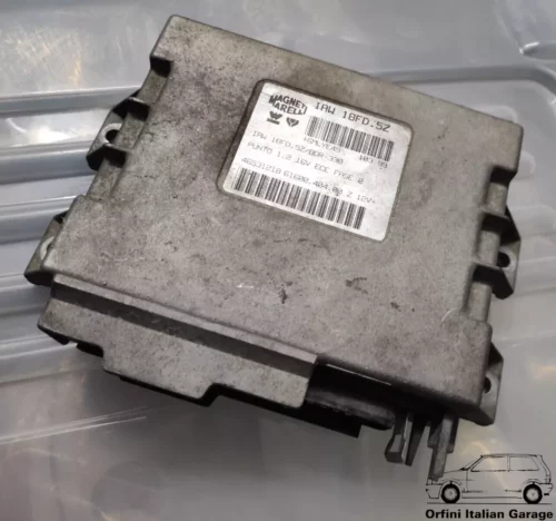 46531218 46785507 Engine ECU Fiat Punto 1.2 16v 85 IAW 18FD.5Z Magneti Marelli View Rear