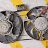 46536963 46469355 46549377 - Radiator Cooling Fan Fiat Coupe 20V Turbo VT View Front
