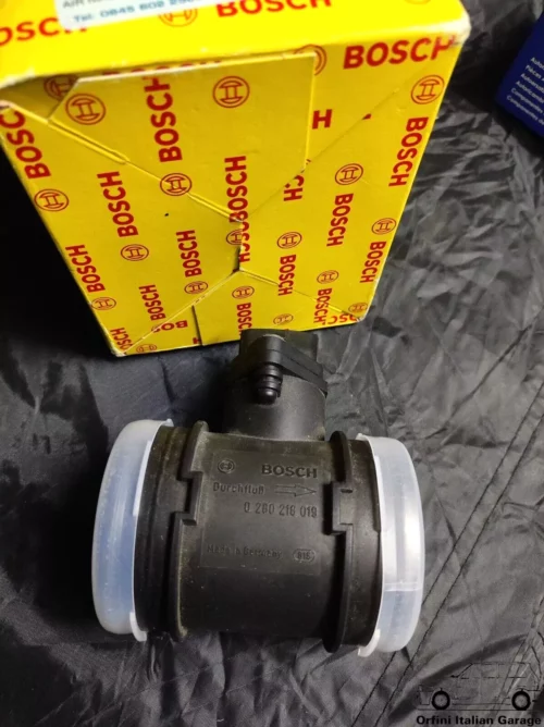 0280216019 46541253 46447503 60814852 Bosch Air Flow Meter Fiat Lancia Alfa View Front