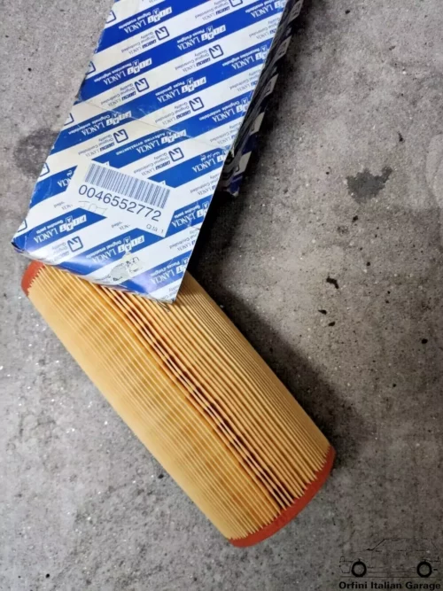 46552772 Air Filter Fiat Punto Idea Lancia Musa View Rear