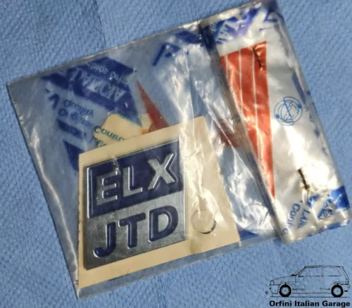 46757619 46535995 Fiat Punto ELX JTD Side Badge View Front