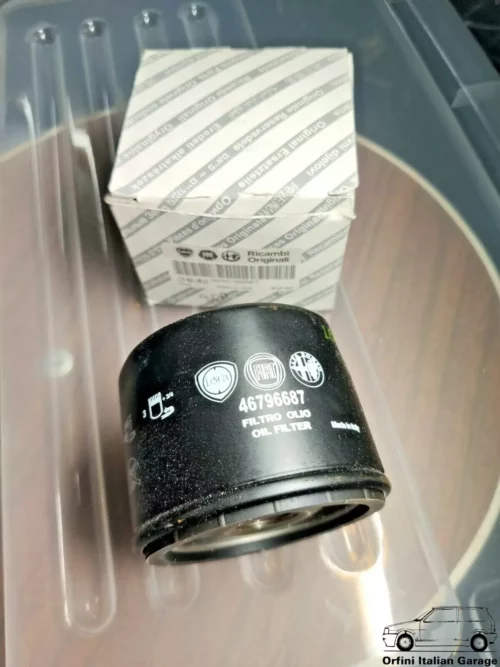 46796687 - Oil Filter - Fiat Lancia Alfa Romeo View Front