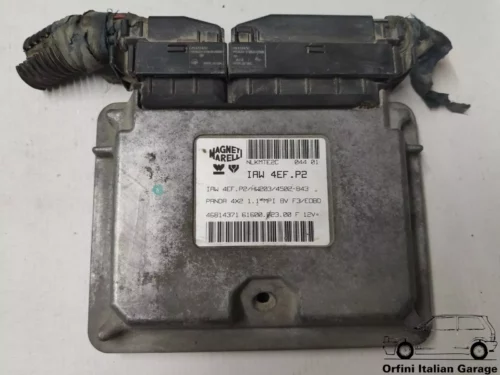 46814371 46817813 - ECU - Fiat Panda 4x2 1.1 View Front