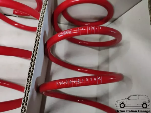 50900440 Eibach Suspension Springs Abarth Kit Fiat Punto HGT 188 View Right