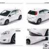 50901348 Side Skirts Minigonne Fiat Grande Punto 199 View Front