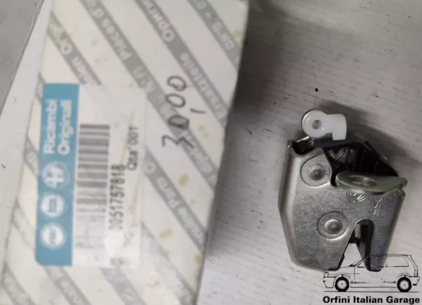 51757818 46777982 Fiat Doblo Back Door Tailgate Lock View Front