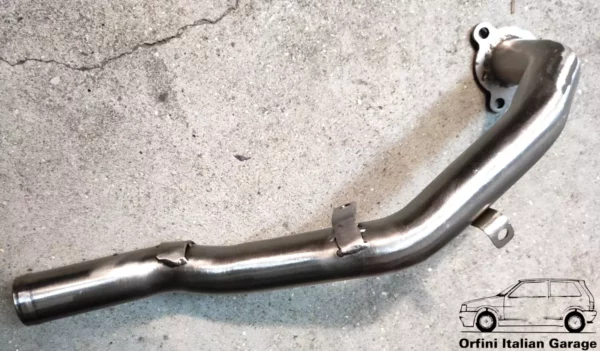 51794332 55703174 Stainless Steel Intercooler Pipe Hose Fiat Punto Grande Punto View Front