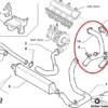 51794332 55703174 Stainless Steel Intercooler Pipe Hose Fiat Punto Grande Punto View Right