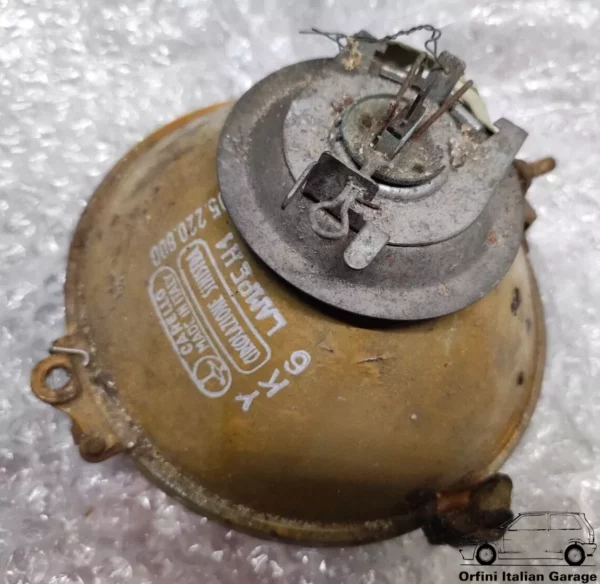 05240700 Carello JOD Headlight Light PAIR Alfa Romeo Fiat Lancia View Front