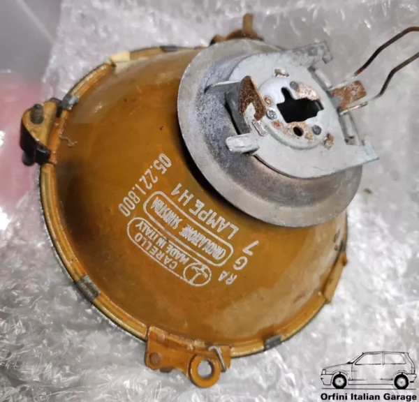 05240700 Carello JOD Headlight Light PAIR Alfa Romeo Fiat Lancia View Upper