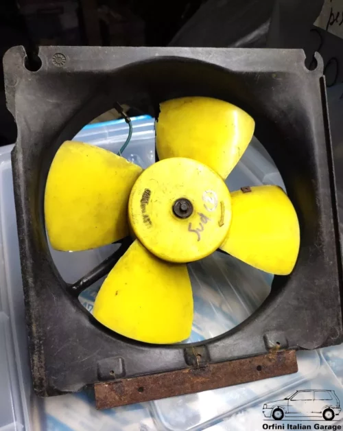 535724 125031 60536203 6053614 Radiator Cooling Fan Alfa Romeo Alfasud Sud View Rear