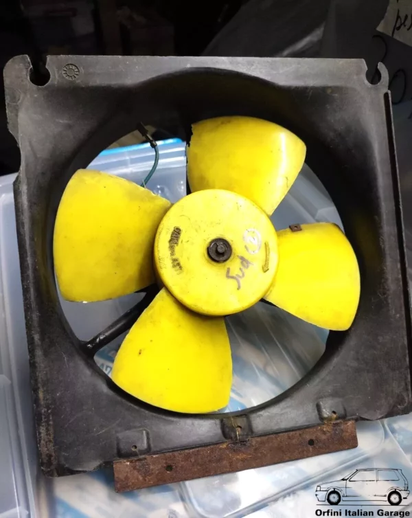 535724 125031 60536203 6053614 Radiator Cooling Fan Alfa Romeo Alfasud Sud View Rear