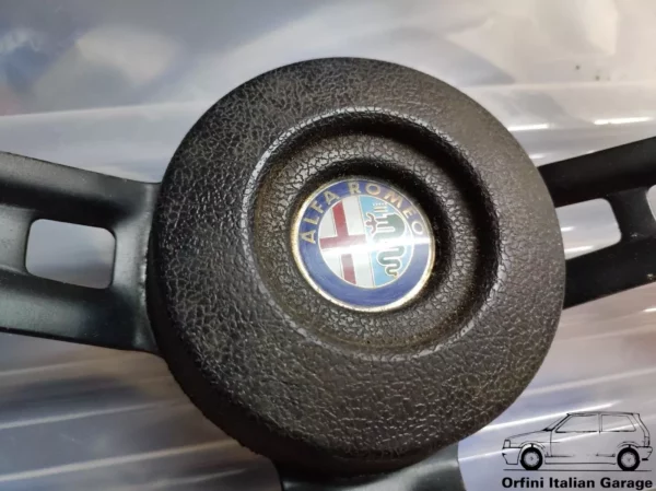 542063 542669 60536849 Alfa Romeo Alfasud TI Quadrifoglio Volante Steering Wheel View Rear