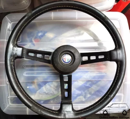 542063 542669 60536849 Alfa Romeo Alfasud TI Quadrifoglio Volante Steering Wheel View Left