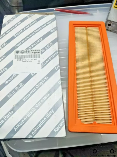 55192012 - Air Filter Fiat Lancia View Front
