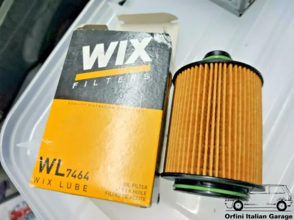 55206816/55207208/55214974/71751114/71751127 - Oil Filter Fiat Lancia View Front