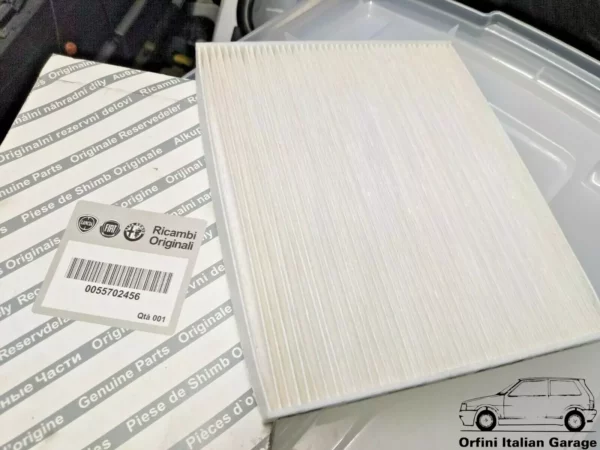 55702456 77365638 - Cabin Air Filter - Fiat Lancia Abarth View Front