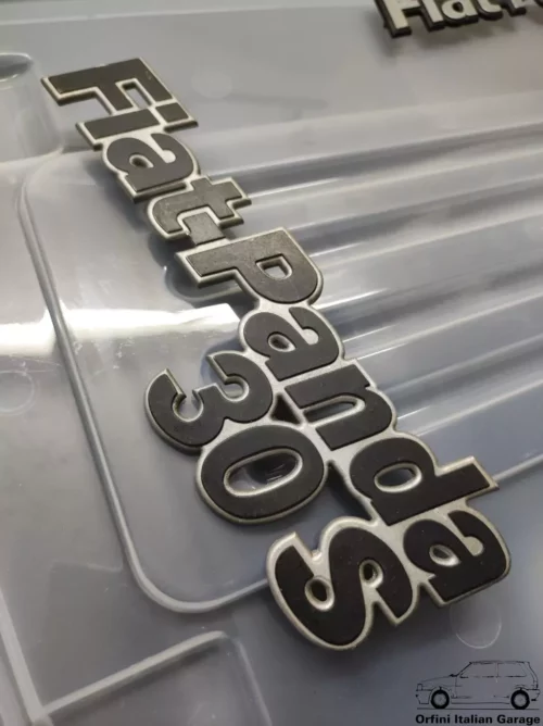 5757022 Rear Badge Scrita Fiat Panda 30S 30 S View Rear