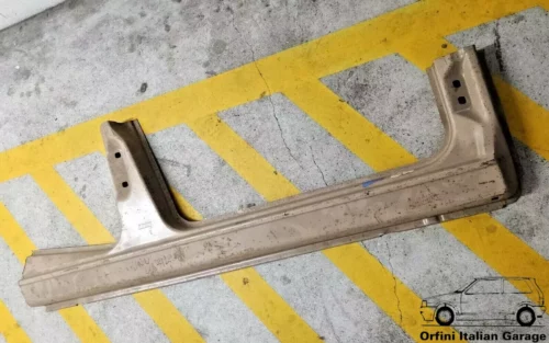 5887385 5889080 - Right Metal Panel Skirt Sottoporta Fiat Uno MK1 MK2 5 Doors View Rear